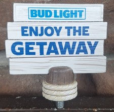 Bud Light Enjoy The Getaway Beer Tap Handle Topper New picture