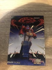 Upper Deck Transformers The Movie 40th Special Edition Optimus Prime Card #1 Err picture