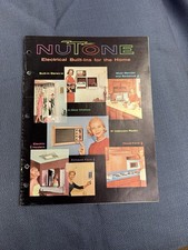 Vintage 1964 Kitchen Catalog Dealer Guides Nutone Stereo Hood Radio Blender MCM picture