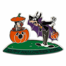 Goofy & Max Halloween 2023 Slider Pin DISNEY Parks NEW picture