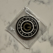 GBRS Group Challenge Coin (2-Sided Black Silver)- DJ Shipley | SEAL|NSW | DEVGRU picture