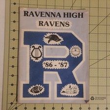Vintage 1986-87 Ravenna Ohio High School Football/Fall Sports Program picture