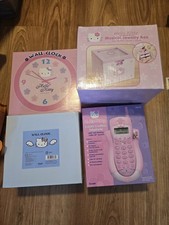 vintage hello kitty and friends sanrio Clock Phone Jewelry Box ~send offers~ picture