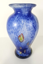 VTG Italian Blue Orange Millefiori 11