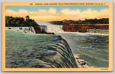 Niagara Falls New York General View Prospect Point Curt Teich Postcard PC307 picture