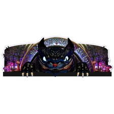 Alice's Adventures Pinball Topper 3D Acrylic Led Topper For Pinball Machine picture