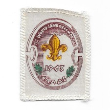 Souvenir Patch 1963 11th World Jamboree Held in Greece Boy Scout picture