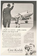 Kodak Life is a Movie and With a Movie Camera Keep You It All Vintage Ad  picture