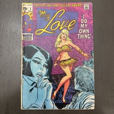 My Love #2 Silver Age 1969 Marvel Comics Romance John Romita Sr. Cover picture