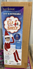 The Elf On The Shelf 4ft 10in Life Size Posable Christmas Plush SantaVerse GIRL picture