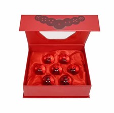 3.5cm GT All  7 Red Black Star Dragon Balls Resin Crystal picture