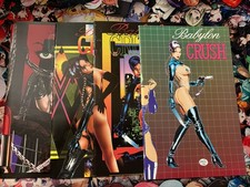 Solid VF/NM Set Of Babylon Crush # 1 - 4 Boneyard Press 1995. picture