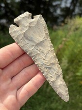 Huge 5 7/16” Lost Lake Arrowhead ~ Indian Artifact picture