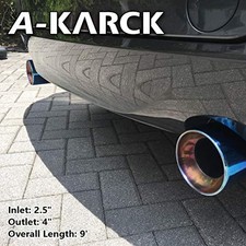 Blue Burnt Exhaust Tip 2.5