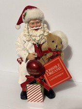 Retired Possible Dreams Clothtique Santa Well Care Visit  With Tags picture