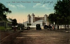 PC POSTCARD URUGUAY, MONTEVIDEO, HOTEL, CASINO PARC URBANO, Postcard (b22014) picture