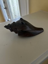 Carved Wood Sea Shell picture