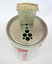 Vtg 1970's Anheuser Busch BUDWEISER Bud TEST Beer Can Prototype 8 Hole Foil Top picture
