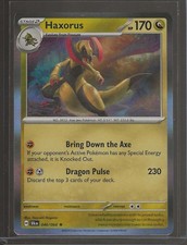 Pokemon TCG - Holo Haxorus 46/64 - Shrouded Fable 2024 picture