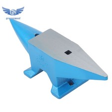Anvil Blacksmith 66 lb Forged Steel 30kg Heat Treated Long Round Horn picture