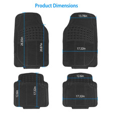 PVC Rubber Heavy-duty Drive Car Floor Mat picture