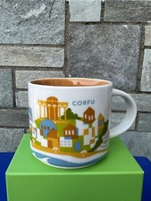 Starbucks 14 oz Corfu Island Greece Special Europe ceramic coffee mug picture