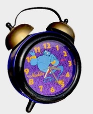 Disney's ALADDIN Genie Alarm Clock By Sunbeam HUGE 14