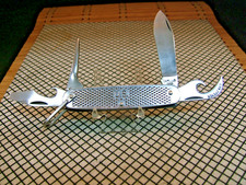 US MILITARY ISSUE CAMILLUS VINTAGE 1989 SURVIVAL MULTI-TOOL FOLD POCKET KNIFEE picture