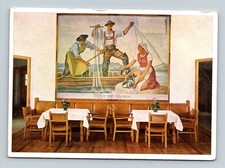 Germany Prien am Chiemsee 1950s Rasthaus am Chiemsee - Großer Saal - Postcard picture