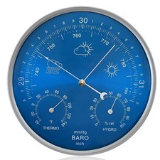 3 in 1 Barometer Thermometer Hygrometer, 7 in Diameter Dial Type Barometer, T... picture