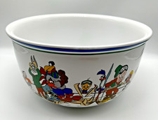 Vtg 90s Looney Valley Ski Lodge Bowl Large See You At The Bottom Warner Bros picture