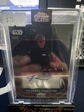 The Grand Inquisitor 2024 Topps Chrome Black Auto /10 Rupert Friend picture