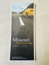 Missouri Official Highway Foldout Map 2007-2008 picture