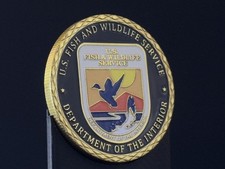 U.S. Fish and Wildlife Service Challenge Coin picture