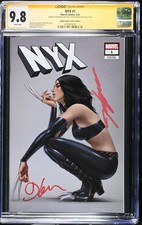 NYX #1 Jeehyung Lee Trade Variant CGC 9.8 - 2x Signed Cover Artist & Dafne Keen picture