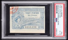 Exposition Universelle de 1900 Entry Ticket (Olympics / World’s Fair) PSA 4 picture