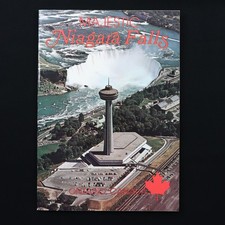 Majestic Niagara Falls Ontario Canada VTG Souvenir Guide Booklet Brochure picture
