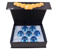 3.5cm GT Omega Shenron All 7 Blue Dragon Balls Resin Crystal picture