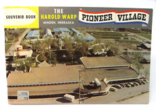 c1959 The Harold Warp Pioneer Village Minden NE Souvenir Book Brochure EX COND picture