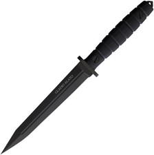 Maserin Gladio Alato Black G10 Bohler N690 Fixed Blade Knife w/ Sheath 966G10N picture
