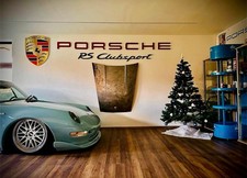 Porsche 310cm letter lettering sign board sign sign cartello letterro  picture