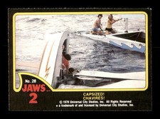 Capsized 28 Topps Jaws 2 Trading Card TCG CCG picture