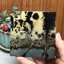 227g Natural Chinese painting stone crystal ornaments for home decoration A6945 picture