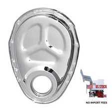Trans-Dapt Performance Trans-Dapt 4934 Chrome Timing Chain Cover with Tab picture