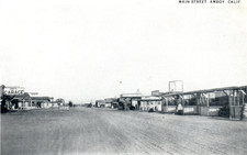 Amboy CA Route 66 Gas Cafe Garage Main Street Postcard picture