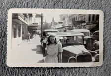 Downtown Sonora CA VTG Photo Sonora Inn City Hotel automobiles 1940s? picture