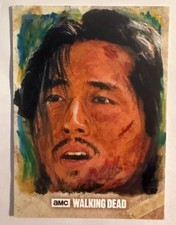 2016 Topps AMC Walking Dead Sketch Card 1/1. picture