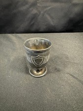 Antique Imperial Russian Sterling Silver Kiddush Cup / Goblet picture