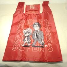 Two people smoking behind the supermarket Vol. 4 Bonus Eco-bag picture