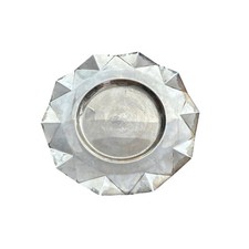 Larry Laslo for Towle Silverplate Geometric Platter Tray Plate Art Deco MCM Rare picture